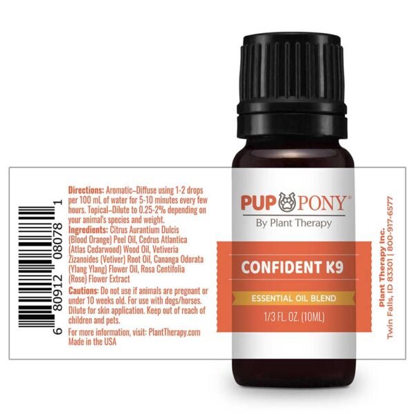 Aceite Esencial relajante para perros  (confident K9) 10ml