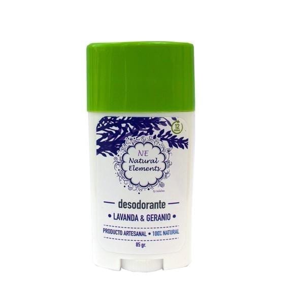Desodorante Natural de Lavanda y Geranio 85g