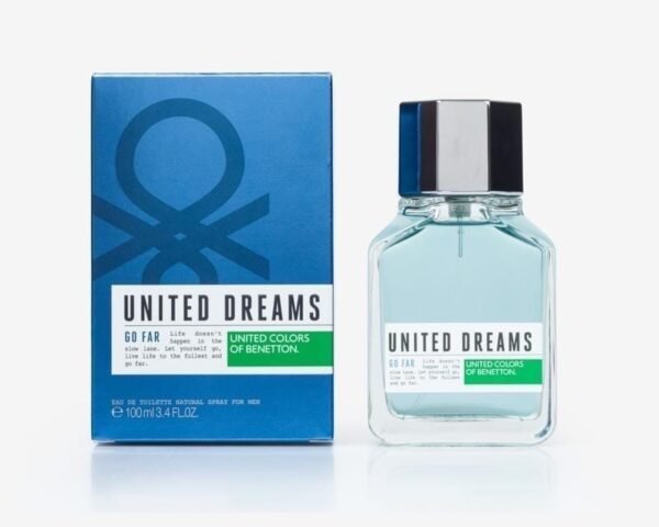 Perfume Benetton United Dreams Go Far para caballero