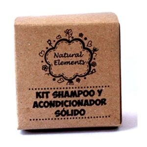 Shampoo sólido más acondicionador kit