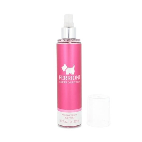 Perfume Ferrioni Terrier Pink Body Mist Spray para dama