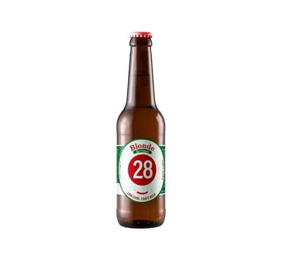 Cerveza 28 Blonde Bio botella de 330 ml