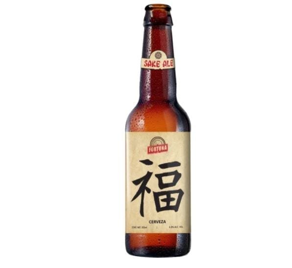 Cerveza Fortuna Sake Ale botella de 355 ml