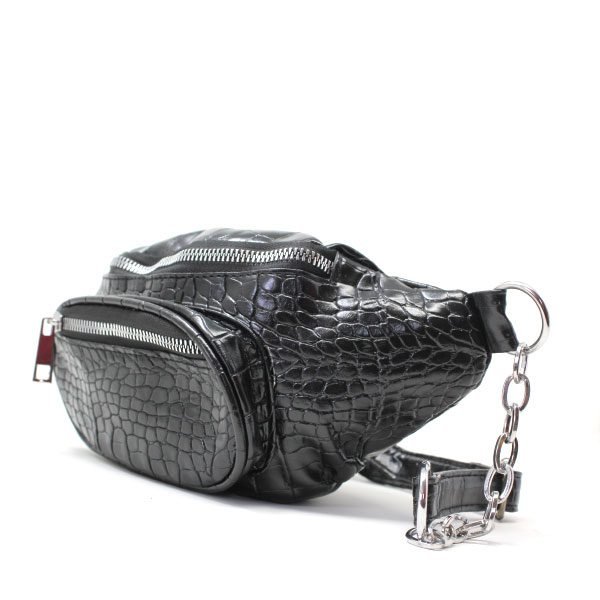 Cangurera DOBLE TERI negro - Handy Buy