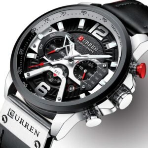 Reloj curren analogo BOLT negro para caballero