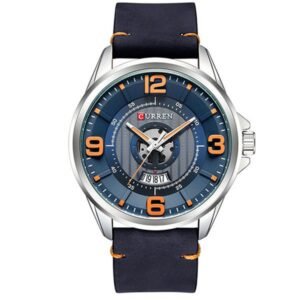 Reloj curren analogo DREY azul para caballero